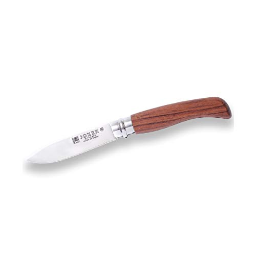Joker Taschenmesser mit Bubingaholzgriff NB23, drehbare Sicherheitsferrule, 420 Edelstahlklinge 8 cm, Angelgerät, Jagd, Camping und Wandern. Joker Taschenmesser mit Bubingaholzgriff NB23, drehbare Sicherheitsferrule, 420 Edelstahlklinge 8 cm, Angelgerät, Jagd, Camping und Wandern. von Joker