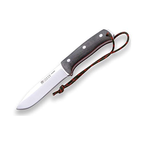 Joker Überlebensmesser Nomad CV125, Micarta Canvas Griff, 12,7 cm Klinge aus Böhler N695 Stahl, Schwarze Lederscheide, inkl. Parakord, Werkzeug zum Angeln, Jagen, Camping und Wandern Joker Überlebensmesser Nomad CV125, Micarta Canvas Griff, 12,7 cm Klinge aus Böhler N695 Stahl, Schwarze Lederscheide, inkl. Parakord, Werkzeug zum Angeln, Jagen, Camping und Wandern von Joker
