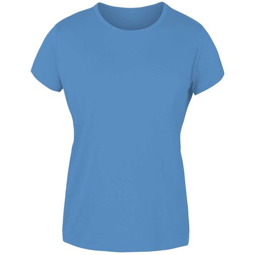 Joluvi Damen Combed Cotton W t-Shirt, blau, L von Joluvi