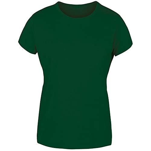 Joluvi Damen Combed Cotton W t-Shirt, grün, M von Joluvi
