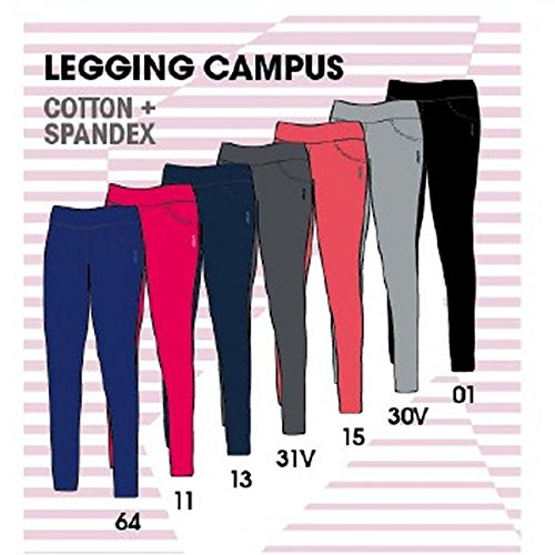 Joluvi Damen Legging Campus Hosen, Rosa, XS von Joluvi