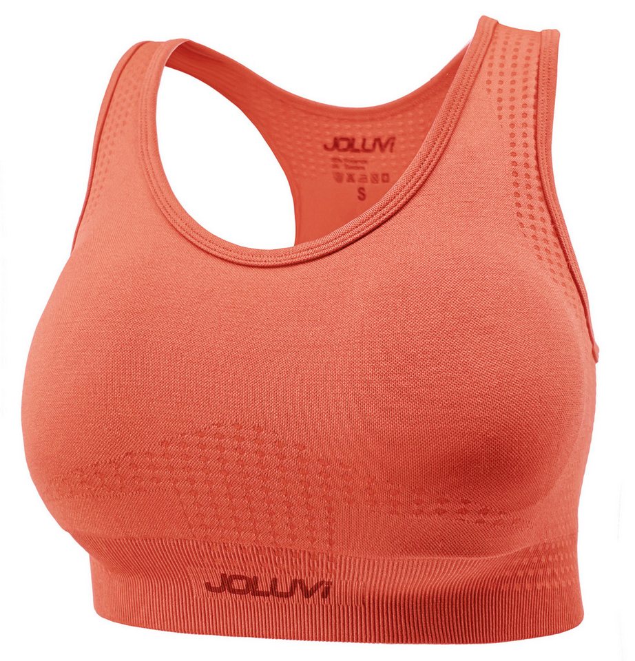 Joluvi Sport-BH TOP ANA für Damen, schnelltrocknend, atmungsaktiv, Fitness, Joggen von Joluvi