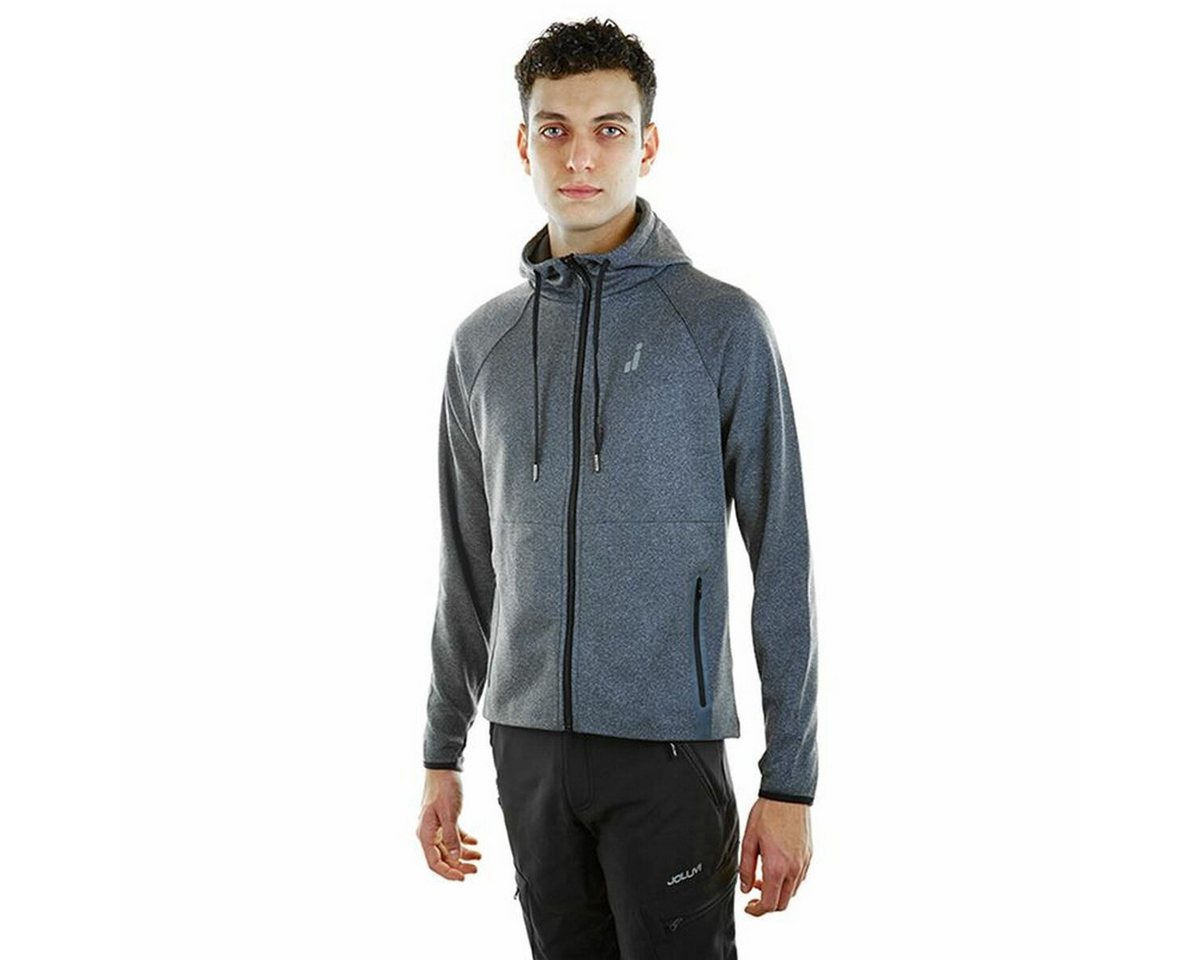 Joluvi Trainingsjacke Sportjackefür Herren Joluvi Kross Full Dunkelgrau von Joluvi