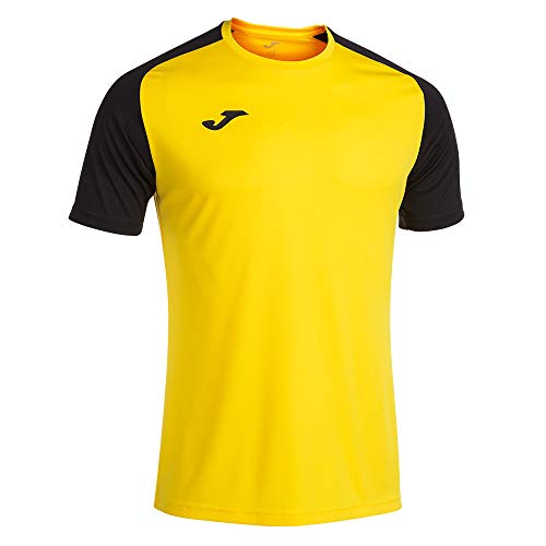 Academy IV Kurzarm-T-Shirt, Gelb/Schwarz von Joma