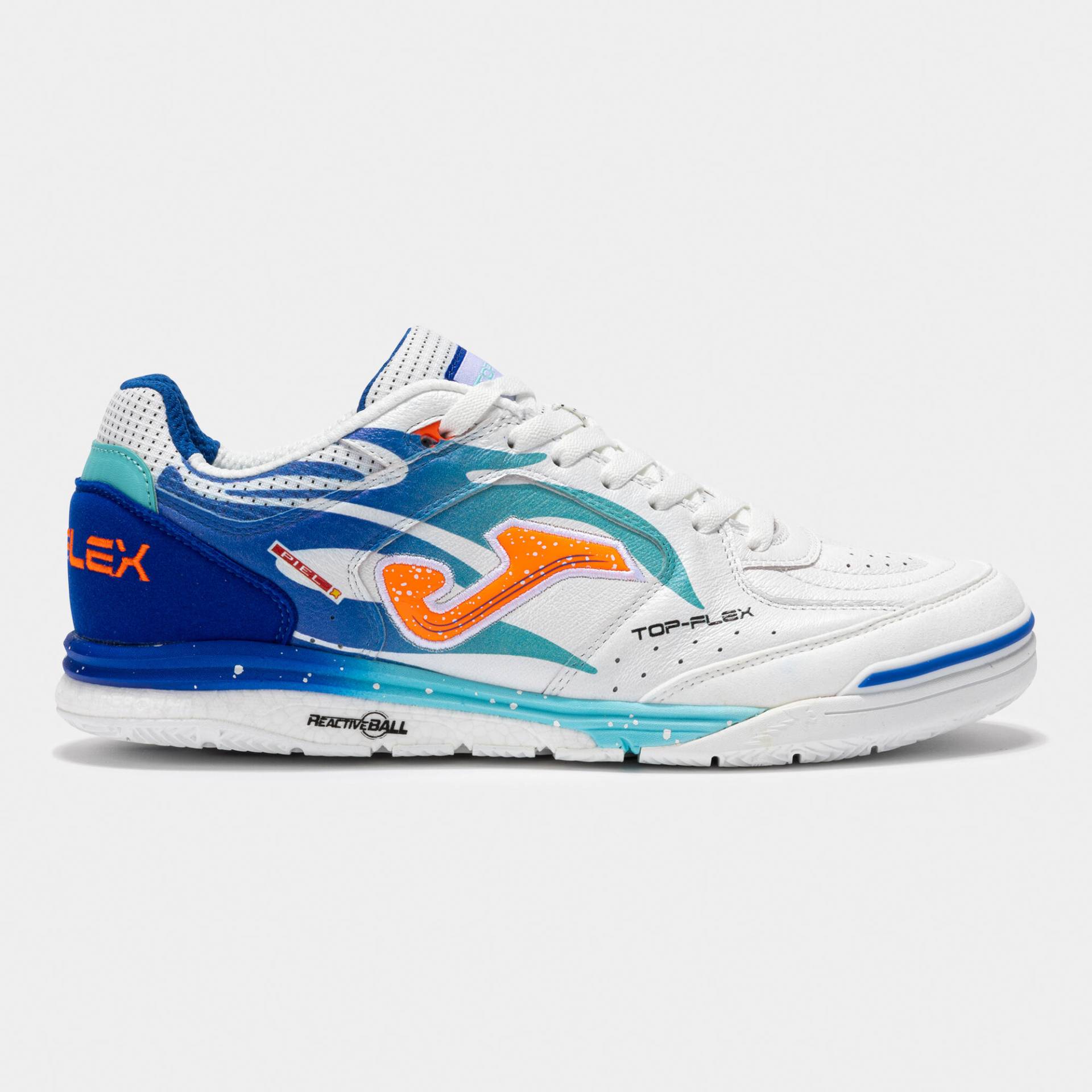 Damen/Herren Futsal Hallenschuhe ‒ Joma Top Flex Rebound weiß/blau Damen/Herren Futsal Hallenschuhe ‒ Joma Top Flex Rebound weiß/blau von Joma