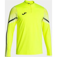 JOMA Elite XI 1/2-Zip Laufshirt 061 - fluorgelb/schwarz S von Joma