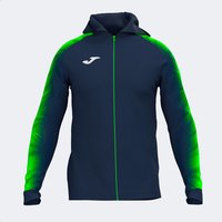 JOMA Elite XI Laufjacke mit Kapuze Damen 317 - marineblau/royalblau XL JOMA Elite XI Laufjacke mit Kapuze Damen 317 - marineblau/royalblau XL von Joma