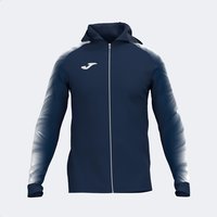 JOMA Elite XI Laufjacke mit Kapuze Damen 332 - marineblau/weiß S JOMA Elite XI Laufjacke mit Kapuze Damen 332 - marineblau/weiß S von Joma