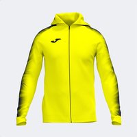 JOMA Elite XI Laufjacke mit Kapuze Mädchen 061 - fluorgelb/schwarz 164 JOMA Elite XI Laufjacke mit Kapuze Mädchen 061 - fluorgelb/schwarz 164 von Joma