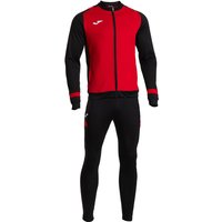 JOMA Lider Trainingsanzug Kinder 601 - rot/schwarz 104 JOMA Lider Trainingsanzug Kinder 601 - rot/schwarz 104 von Joma