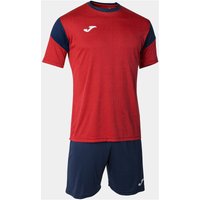 JOMA Phoenix Trikot + Shorts Set Kinder 603 - rot/marineblau 104 JOMA Phoenix Trikot + Shorts Set Kinder 603 - rot/marineblau 104 von Joma