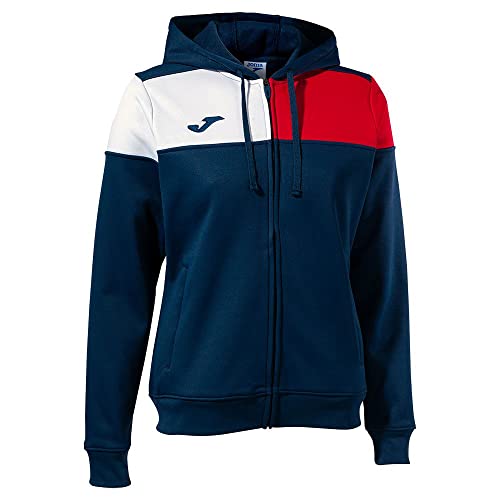 Joma Jacke mit kapuze frau Crew V marineblau rot weiss Joma Jacke mit kapuze frau Crew V marineblau rot weiss von Joma