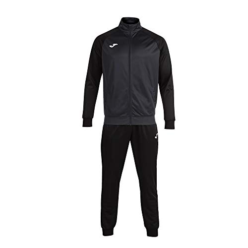 Joma - Herren-Trainingsanzug - Strapazierfähiger und schnell trocknender Trainingsanzug - Academy VII - Antracita Negro - XS von Joma