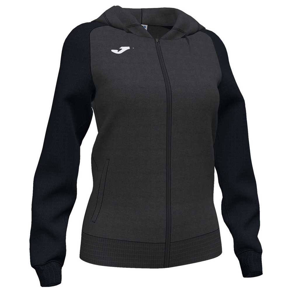 Joma Academy Iv Full Zip Sweatshirt Schwarz,Grau M Frau Joma Academy Iv Full Zip Sweatshirt Schwarz,Grau M Frau von Joma
