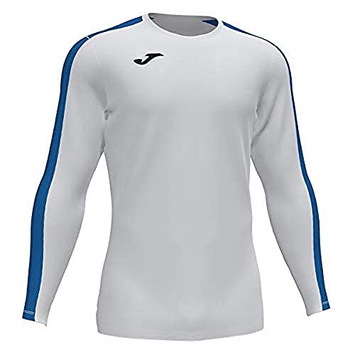 Joma Academy Langarmshirt für Kinder, Jungen, 101658.207, weiß-königsblau, 8XS-7XS von Joma