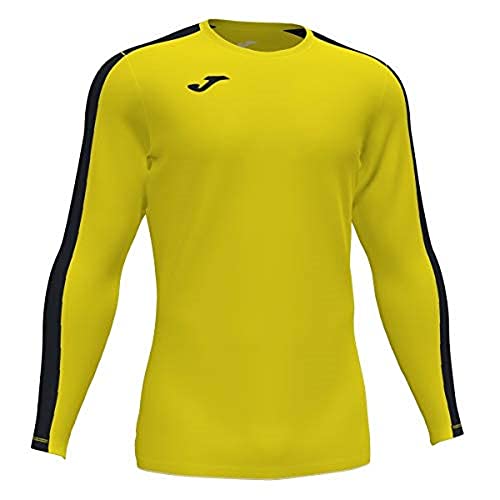 Joma Jungen Academy Langarm-T-Shirt, Gelb/Schwarz, 4XS-3XS Joma Jungen Academy Langarm-T-Shirt, Gelb/Schwarz, 4XS-3XS von Joma