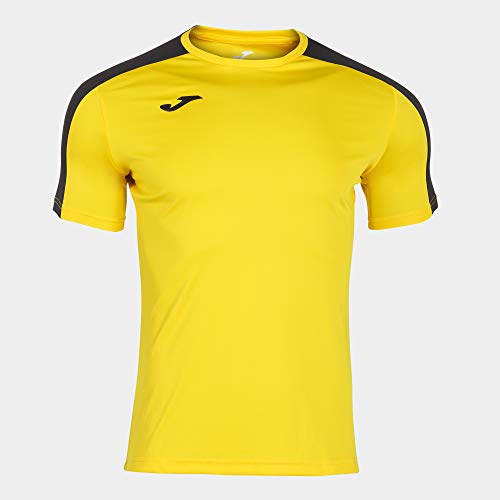 Joma Boys Academy Kurzarm-T-Shirt, Gelb, 4XS-3XS von Joma