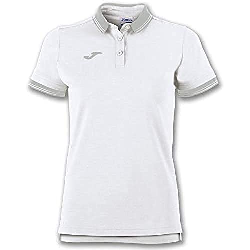 Joma Damen Bali Ii Poloshirt, Weiß, M von Joma