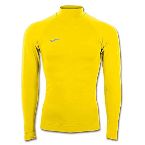 Joma Brama Classic Thermo-T-Shirt für Herren, Herren, Thermisches T-Shirt, 101650.900, gelb, 2XS-XS von Joma