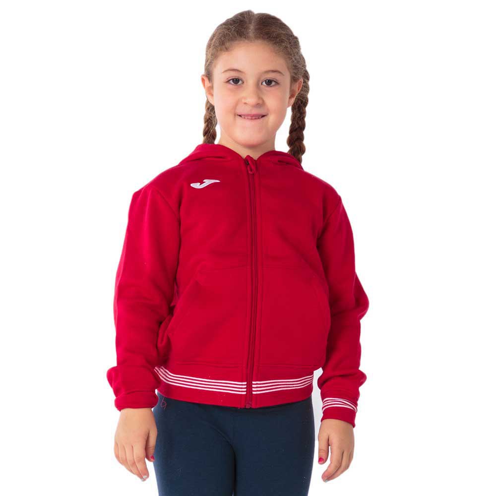 Joma Campus Iii Full Zip Sweatshirt Rot 9-10 Years Junge von Joma