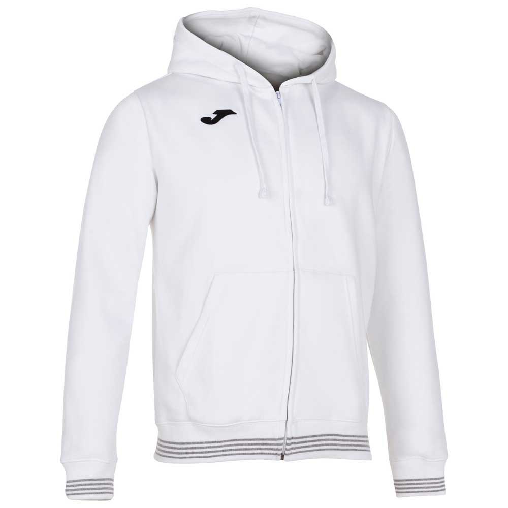 Joma Campus Iii Full Zip Sweatshirt Weiß 4-5 Years Junge von Joma