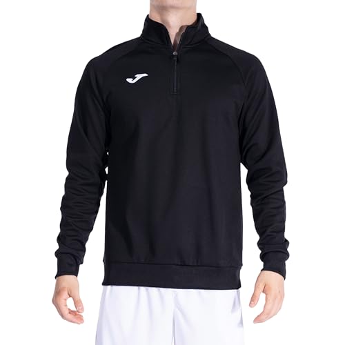 Joma Herren Rotal Faraon Halb-Zip Sweatshirt, Schwarz(Negro - 100), M von Joma