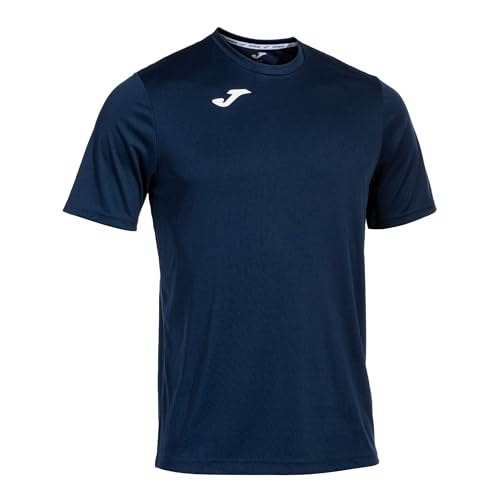 Joma - Herren Kurzarm-Sport-T-Shirt - Leicht und atmungsaktiv - Ideal für alle Sportarten - Combi 8XS-7XS- Navy von Joma