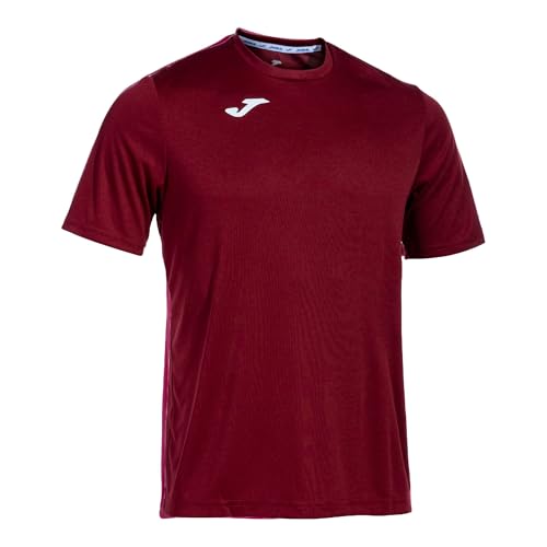 Joma - Herren Kurzarm-Sport-T-Shirt - Leicht und atmungsaktiv - Ideal für alle Sportarten - Combi L- Burdeos von Joma