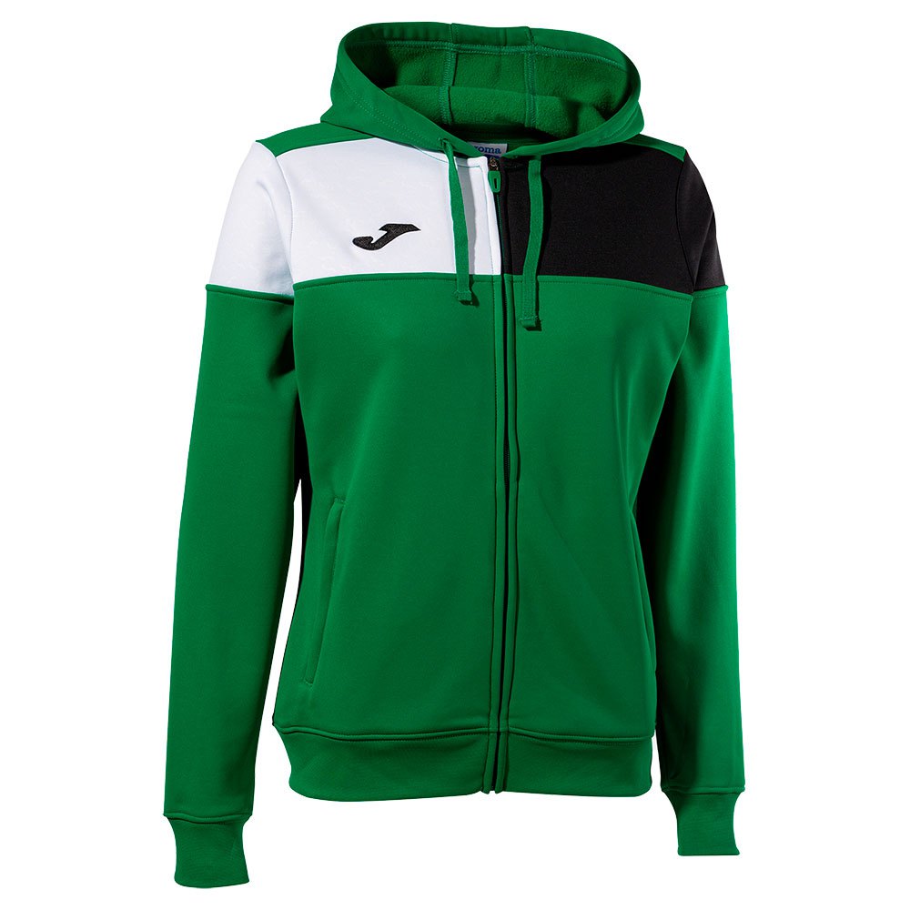 Joma Crew V Full Zip Sweatshirt Grün 11-12 Years Junge Joma Crew V Full Zip Sweatshirt Grün 11-12 Years Junge von Joma