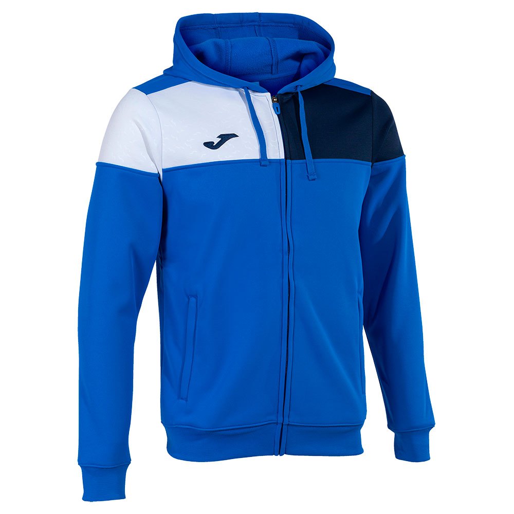 Joma Crew V Full Zip Sweatshirt Blau 5-6 Years Junge von Joma