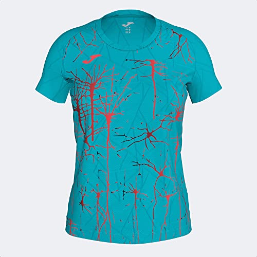 Joma Damen Elite Ix T-Shirt, türkis, XXXXS von Joma