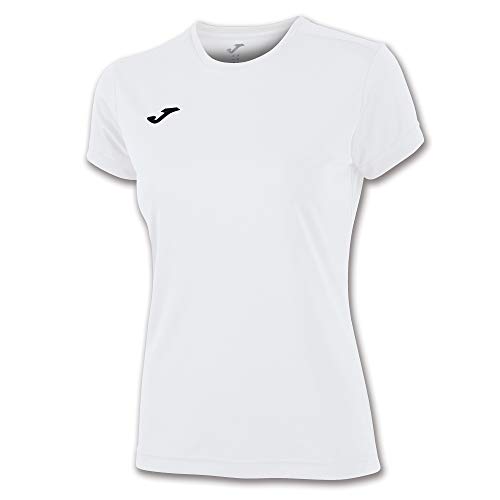 Joma Damen T-Shirt 900248.200, weiß/Blanco, S, 9996265645098 von Joma