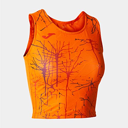 Joma Damen Top Elite Ix T-Shirt, orange, S Joma Damen Top Elite Ix T-Shirt, orange, S von Joma