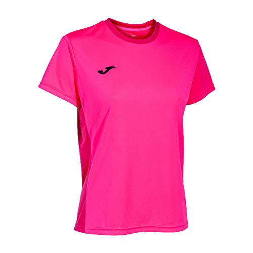 Joma Damen Winner II Kurzarm T-Shirt, Neonpink, L von Joma