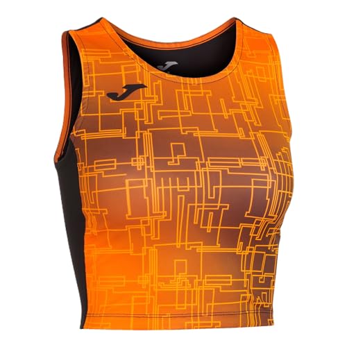 Joma Débardeur Court Femme Elite VIII XL Black ORANGE Joma Débardeur Court Femme Elite VIII XL Black ORANGE von Joma