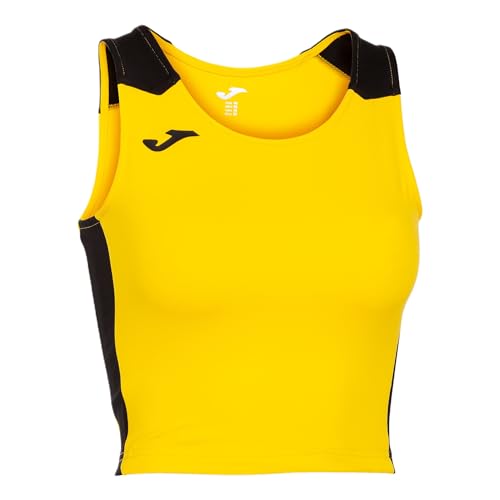 Joma Débardeur Court Femme Record II M Gelb-Schwarz Joma Débardeur Court Femme Record II M Gelb-Schwarz von Joma