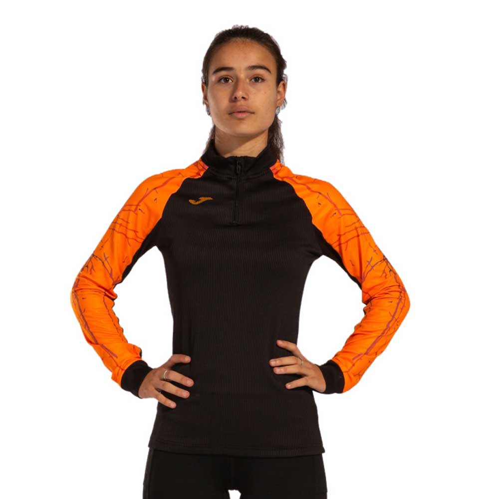 Joma Elite Ix Half Zip Sweatshirt Orange XL Frau von Joma