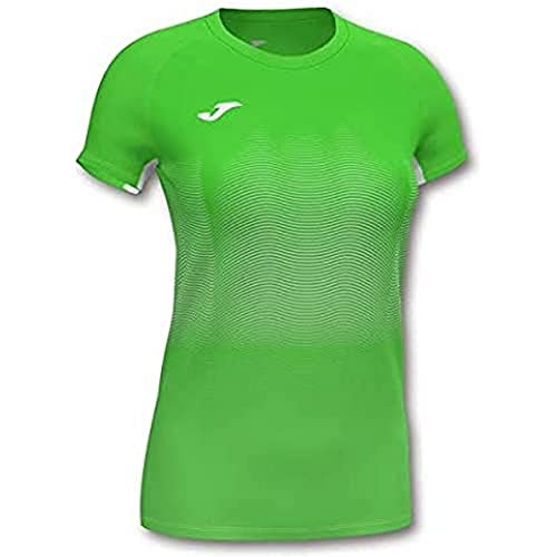 Joma Mädchen Elite Vii Laufshirt, Grün, 4XS-3XS Joma Mädchen Elite Vii Laufshirt, Grün, 4XS-3XS von Joma