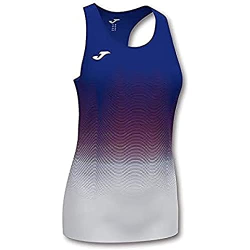 Joma Mädchen Elite Vii Lauf-Tanktop, Königsblau/Weiß, XXS Joma Mädchen Elite Vii Lauf-Tanktop, Königsblau/Weiß, XXS von Joma