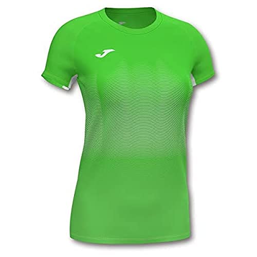 Joma Mädchen Elite Vii Laufshirt, Grün, XS Joma Mädchen Elite Vii Laufshirt, Grün, XS von Joma