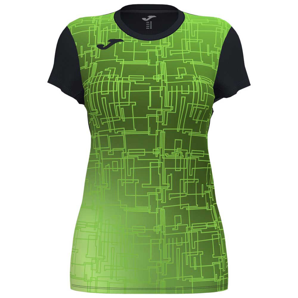 Joma Elite Viii Short Sleeve T-shirt Grün,Schwarz S Frau Joma Elite Viii Short Sleeve T-shirt Grün,Schwarz S Frau von Joma