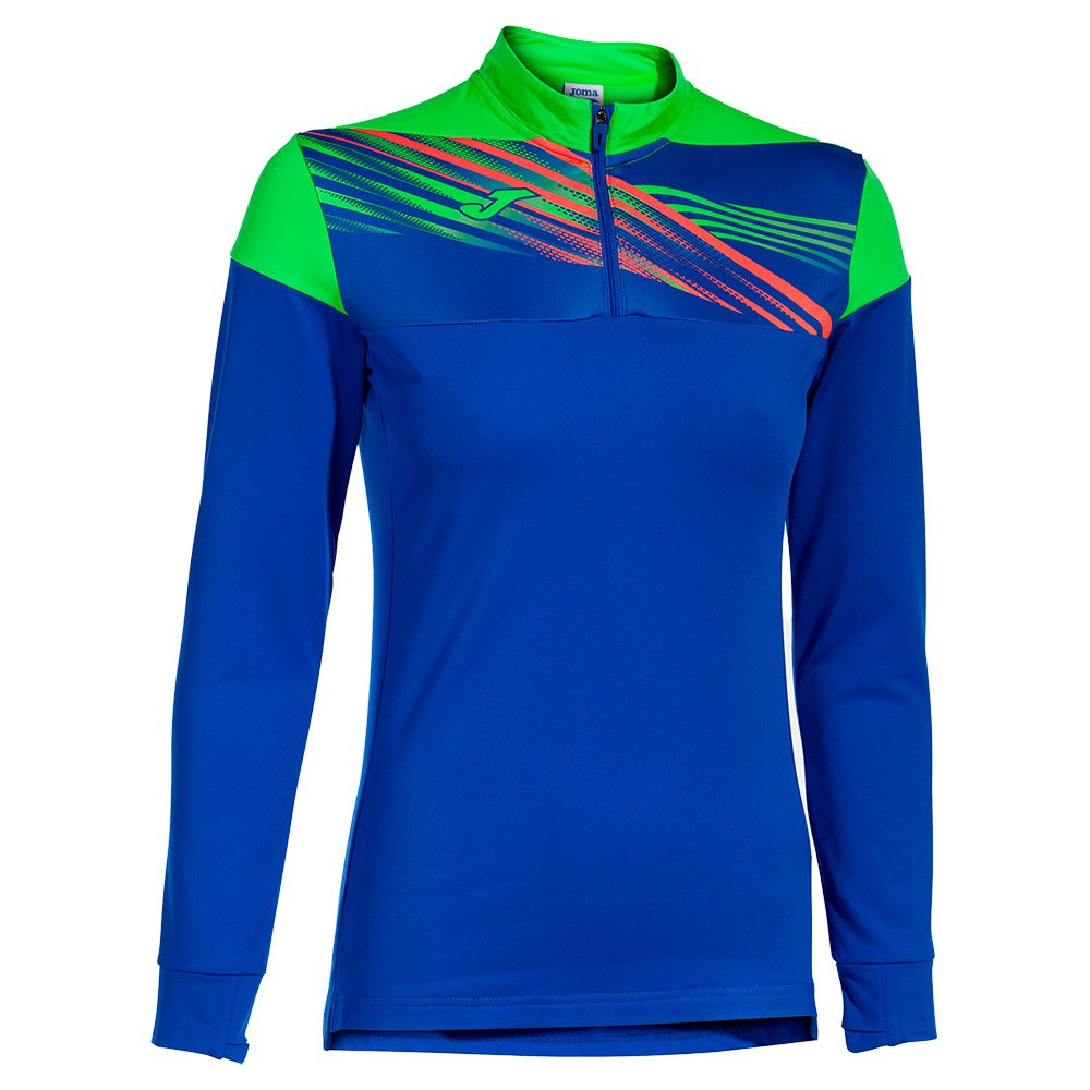 Joma Elite X Half Zip Sweatshirt Grün,Blau 12-14 Years Junge von Joma