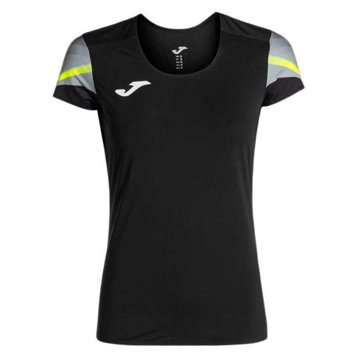 Joma Elite Xi Short Sleeve T-shirt Schwarz M Frau von Joma