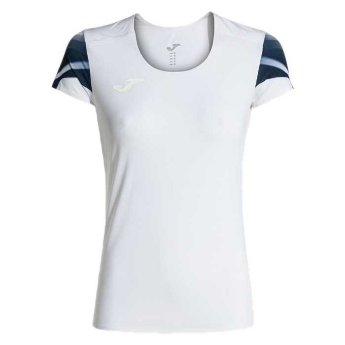 Joma Elite Xi Short Sleeve T-shirt Weiß M Frau von Joma