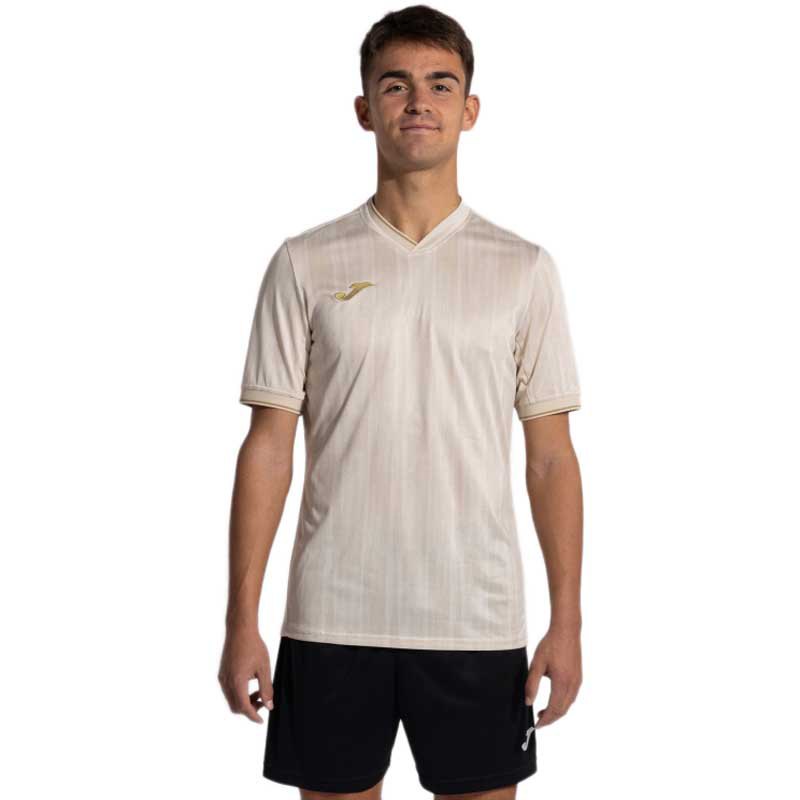 Joma Gold Vi Short Sleeve T-shirt Beige L Mann von Joma