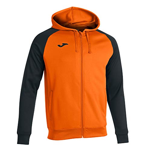 Joma Herren Academy IV Kapuzenpullover, Naranja Negro, Regular von Joma