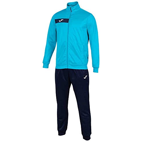 Joma Herren Columbus Trainingsanzug, Türkis, fluoreszierend, Marineblau, XXXL Joma Herren Columbus Trainingsanzug, Türkis, fluoreszierend, Marineblau, XXXL von Joma
