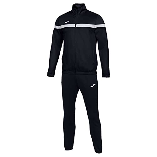 Joma Herren Donau Trainingsanzug, Schwarz/Weiß, 3XS von Joma