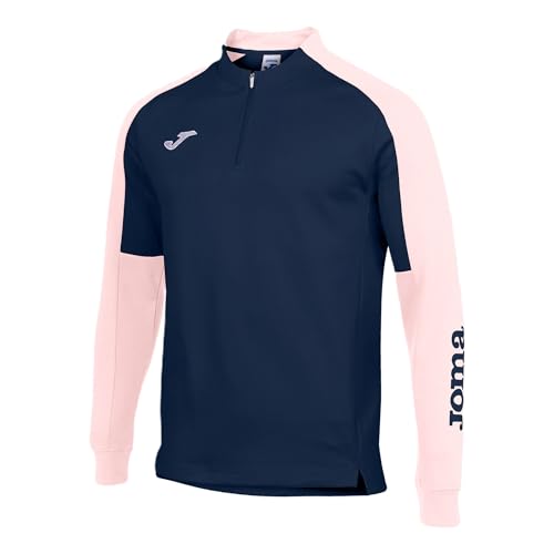 Joma Herren Eco Championship Sweatshirt, Marine, rosa, XS von Joma