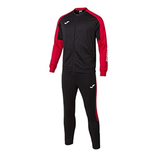 Joma Herren Eco Championship Trainingsanzug, Schwarz/Rot, 3XS Joma Herren Eco Championship Trainingsanzug, Schwarz/Rot, 3XS von Joma